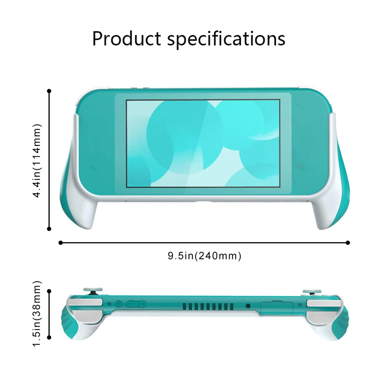 Ergonomic Grip for NS Lite Console Shock Absorbing Scratchproof Protections Cover Shell Handle Grip Gaming Accessory чорний
Ergonomic Grip for NS Lite Console Shock Absorbing Scratchproof Protections Cover Shell Handle Grip Gaming Accessory чорний