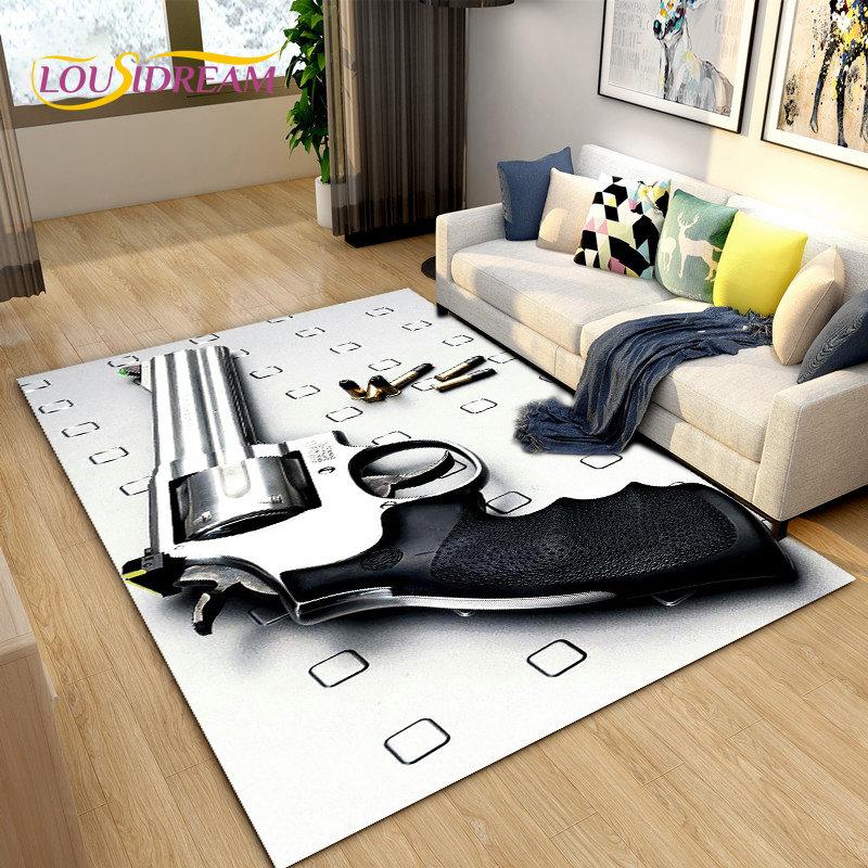 3D штурмовая винтовка, пистолет, патрон, коврик для пистолета, коврик для дома, гостиной, спальни, дивана, коврик для двери, декор, детский нескользящий напольный коврик 40x60cm
3D штурмовая винтовка, пистолет, патрон, коврик для пистолета, коврик для дома, гостиной, спальни, дивана, коврик для двери, декор, детский нескользящий напольный коврик 40x60cm