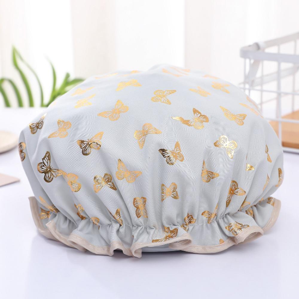 Double Hair Cap Waterproof Head Cover Reusable Shower Cap Shampoo Hair Bath Makeup синій
Double Hair Cap Waterproof Head Cover Reusable Shower Cap Shampoo Hair Bath Makeup синій