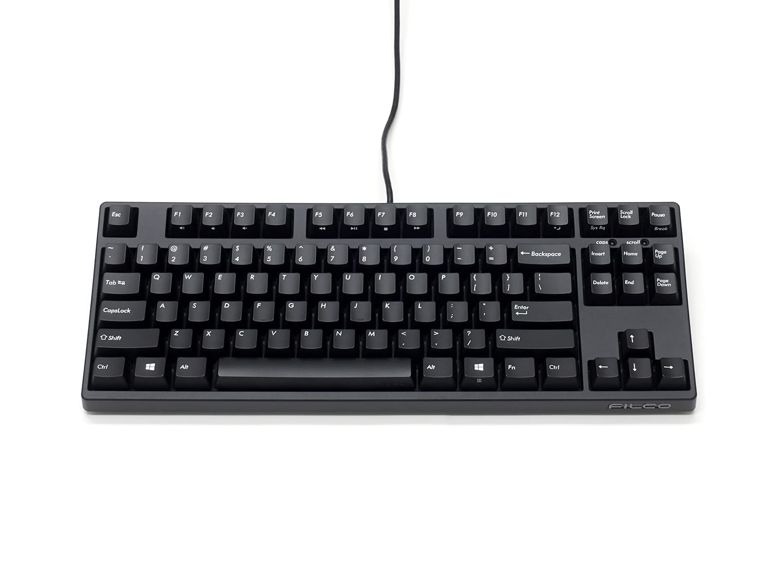 FILCO Majestouch 3 Brown Axis Tenkeyless Keyboard 87 Keys English Layout US ASCII Media Function Equipped with PBT 2 Color Molded Keycaps Matte Black
FILCO Majestouch 3 Brown Axis Tenkeyless Keyboard 87 Keys English Layout US ASCII Media Function Equipped with PBT 2 Color Molded Keycaps Matte Black
