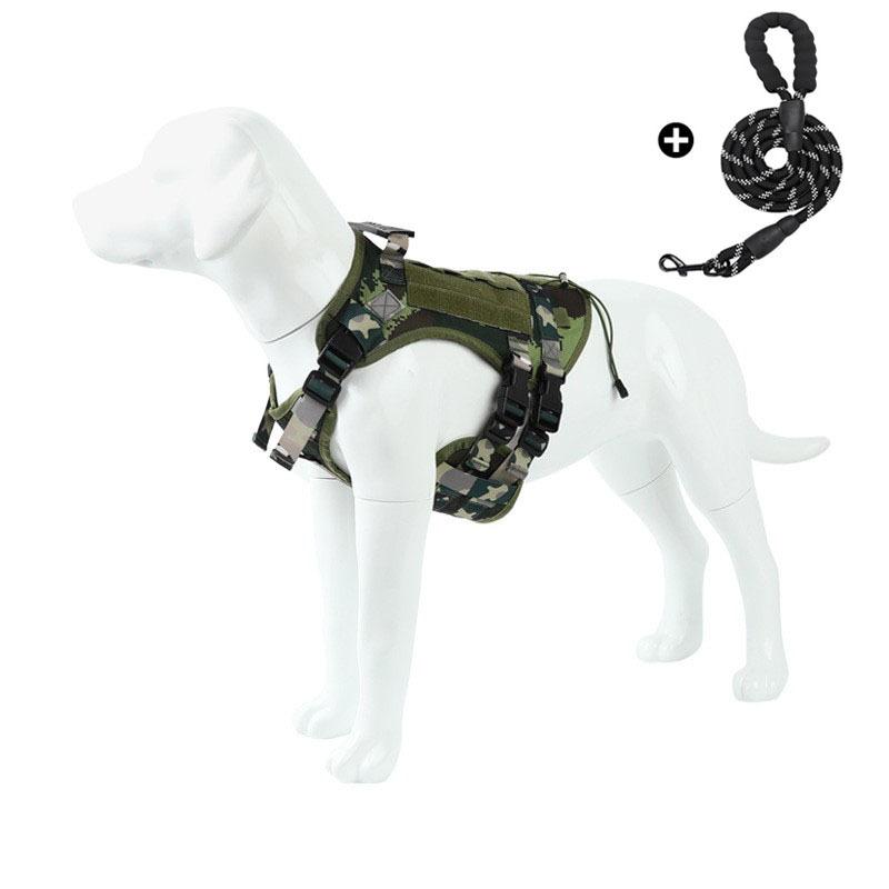The Big Dog Tactical Chest and Back with A Vest, Anti-explosion, Widened Velcro, and Anti-escape Dog Leash for Dog Walking L зелений
The Big Dog Tactical Chest and Back with A Vest, Anti-explosion, Widened Velcro, and Anti-escape Dog Leash for Dog Walking L зелений