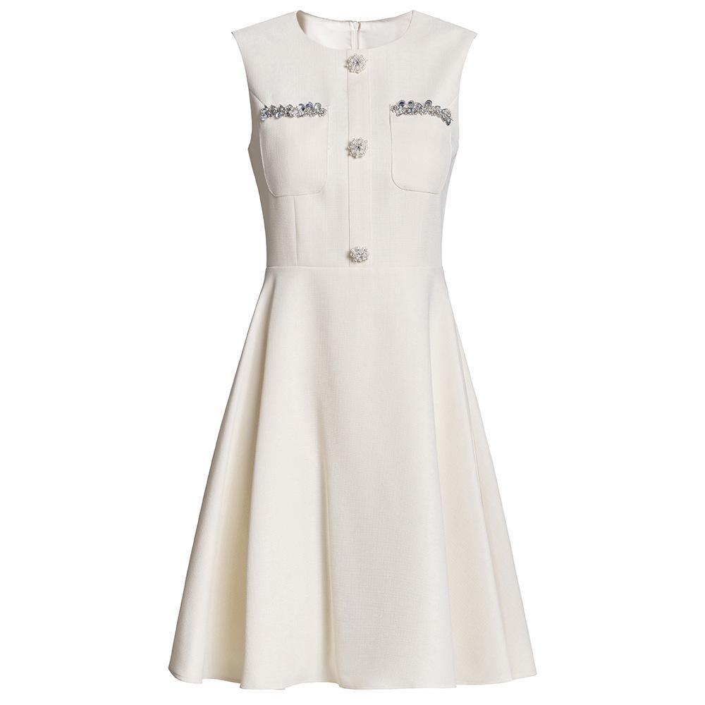 Zhi Li 2025 Летнее элегантное платье без рукавов с бриллиантовой пряжкой для изысканных женщин XL
Zhi Li 2025 Летнее элегантное платье без рукавов с бриллиантовой пряжкой для изысканных женщин XL