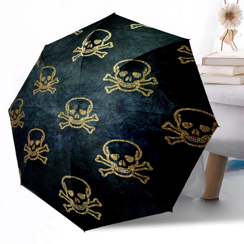 Gothic Skull Gentleman Outdoor Automatic Umbrella Sturdy 8 Rib Durable Plastic Iron Outdoor Daily Use Outdoor Accessory Perfect Gift Friends
Gothic Skull Gentleman Outdoor Automatic Umbrella Sturdy 8 Rib Durable Plastic Iron Outdoor Daily Use Outdoor Accessory Perfect Gift Friends