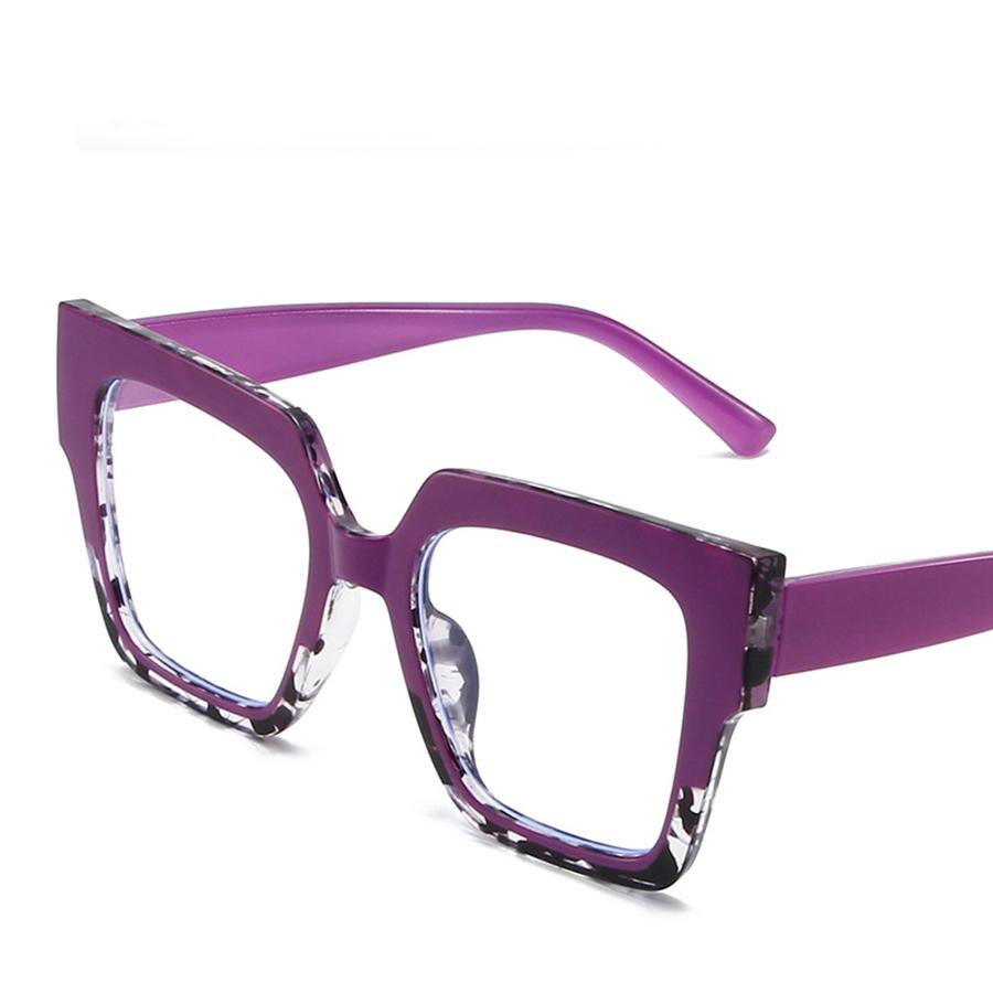 Модная оправа для очков «кошачий глаз» с большой оправой и плоскими линзами фиолетовый
Модная оправа для очков «кошачий глаз» с большой оправой и плоскими линзами фиолетовый