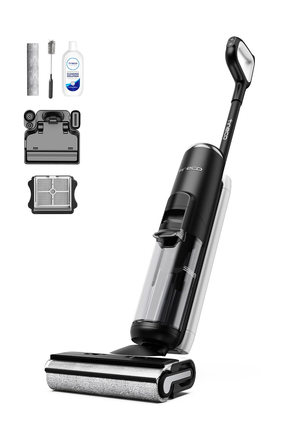 Tineco Floor One S7 Lite Час пилососа для вологого прибирання iLoop Smart Sensor Робота з додатком Голосові підказки Гарантія Бездротове/Вологе/сухе використання/Потужне всмоктування/Світло чорний
Tineco Floor One S7 Lite Час пилососа для вологого прибирання iLoop Smart Sensor Робота з додатком Голосові підказки Гарантія Бездротове/Вологе/сухе використання/Потужне всмоктування/Світло чорний