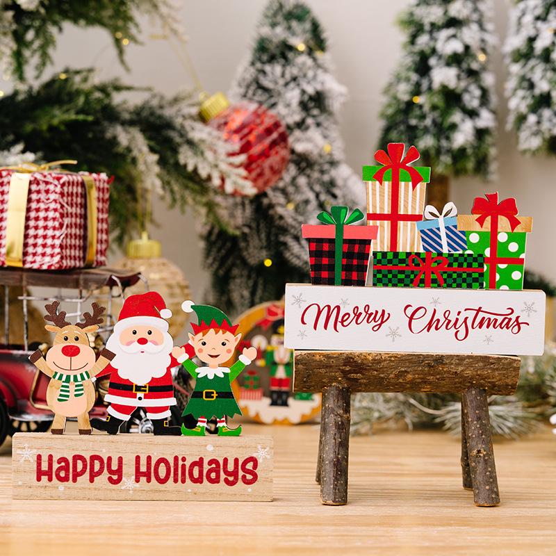 1pc Christmas Ornament Wooden Letter Ornament Creative Elderly Christmas Gift Box Wooden Block Ornament Decoration A
1pc Christmas Ornament Wooden Letter Ornament Creative Elderly Christmas Gift Box Wooden Block Ornament Decoration A