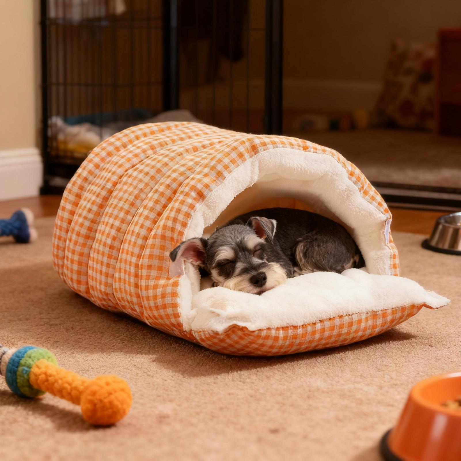 Cat Plush Lined Bed Semi-Enclosed pet Warming house Indoor Winter Pets Sleeping Pad for Kittens Puppies Small Pets 43x40x28cm
Cat Plush Lined Bed Semi-Enclosed pet Warming house Indoor Winter Pets Sleeping Pad for Kittens Puppies Small Pets 43x40x28cm