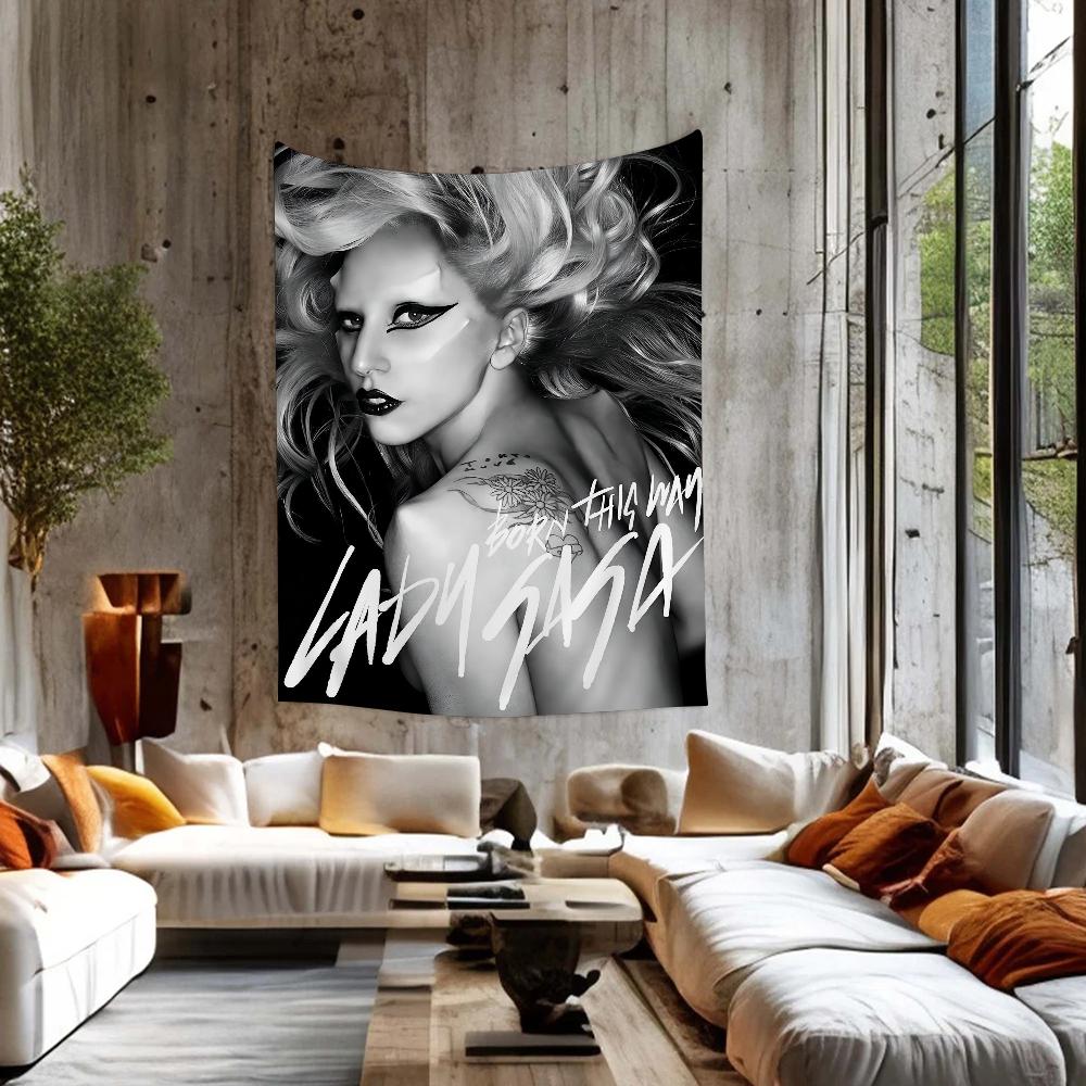 Lady Gaga Singer Colorful Tapestry Wall Hanging Bohemian Wall Tapestries Mandala Wall Art Decor 74x94cm(29x37in)
Lady Gaga Singer Colorful Tapestry Wall Hanging Bohemian Wall Tapestries Mandala Wall Art Decor 74x94cm(29x37in)