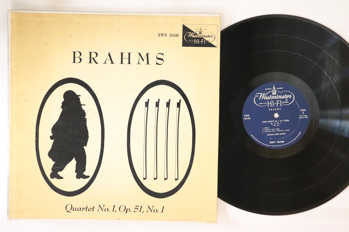 LP Record AMADEUS STRING QUARTET Brahms Quartet No. 1 In C Minor O XWN18440 WESTMINSTER Japan Classical Used
LP Record AMADEUS STRING QUARTET Brahms Quartet No. 1 In C Minor O XWN18440 WESTMINSTER Japan Classical Used
