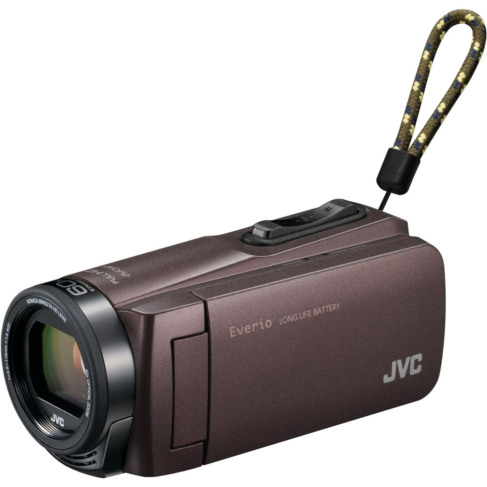 Refurbished JVC Everio 32GB Brown Camcorder Shock-Resistant, Freeze-Resistant, GZ-F270-T (Refurbished)
Refurbished JVC Everio 32GB Brown Camcorder Shock-Resistant, Freeze-Resistant, GZ-F270-T (Refurbished)