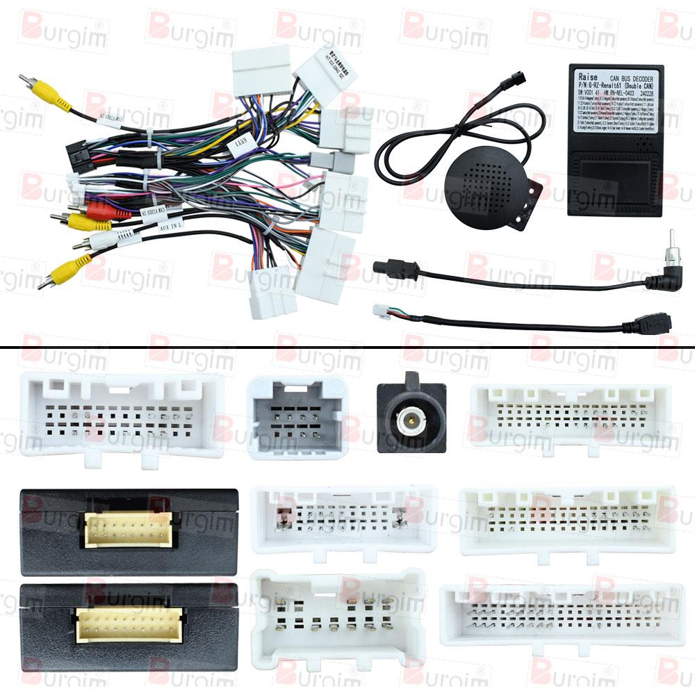 16PIN Car Android Radio Harness Wire Canbus For Renault Captur Clio 4 Clio 5 Taliant Arkana Sandero Duster Power Cord Adapter cable canbus
16PIN Car Android Radio Harness Wire Canbus For Renault Captur Clio 4 Clio 5 Taliant Arkana Sandero Duster Power Cord Adapter cable canbus