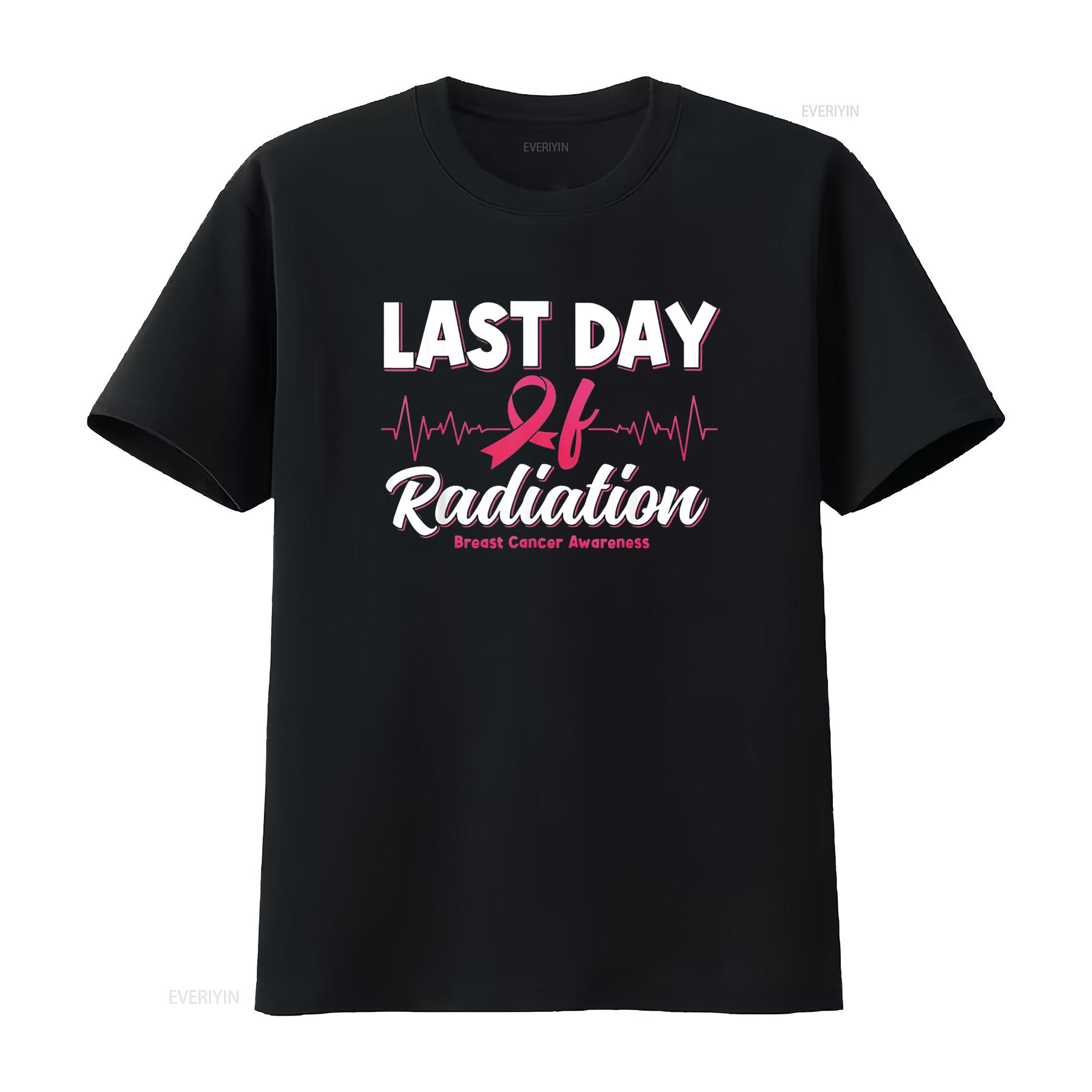 Womens Last Day Of Radiation Heartbeat Breast Cancer Awareness T Shirt Black 2XL vintage Washed Casual Soft streetwear homme 4XL
Womens Last Day Of Radiation Heartbeat Breast Cancer Awareness T Shirt Black 2XL vintage Washed Casual Soft streetwear homme 4XL