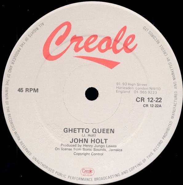 12-дюймова платівка JOHN HOLT - Ghetto Queen CR1222 Creole Records UK Реггі, Ска та Даб Вживана
12-дюймова платівка JOHN HOLT - Ghetto Queen CR1222 Creole Records UK Реггі, Ска та Даб Вживана