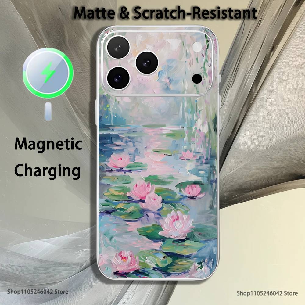 C-Claude Monet Garden Paint Transparent White Phone Case For iPhone 17,16,15,14,13,12,11,Pro,Max,Plus Magnetic Wireless Charging iPhone12mini
C-Claude Monet Garden Paint Transparent White Phone Case For iPhone 17,16,15,14,13,12,11,Pro,Max,Plus Magnetic Wireless Charging iPhone12mini