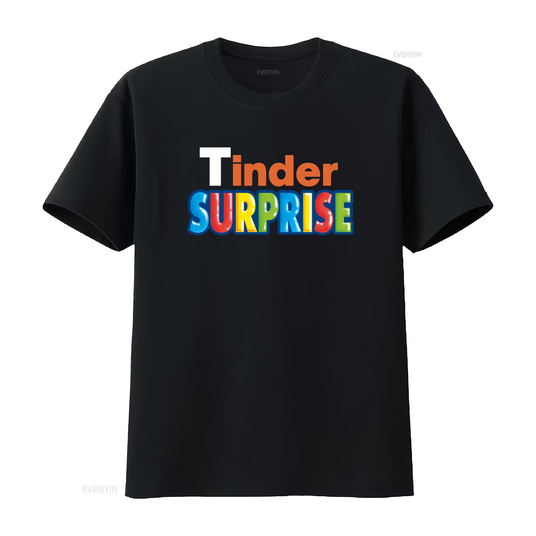 TINDER SURPRISE T Shirt Funny Dating App Design Soft Cotton Perfect for Casual Wear vintage Washed Top For Everyday Wear 4XL
TINDER SURPRISE T Shirt Funny Dating App Design Soft Cotton Perfect for Casual Wear vintage Washed Top For Everyday Wear 4XL