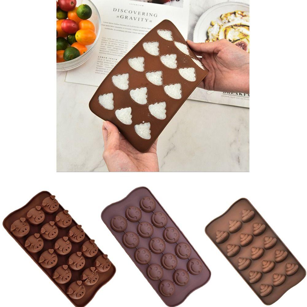 Smile Face Pig Shaped Poop Silicone Mold Funny Candle Mold Mini Poop Chocolate Mold DIY smiley face
Smile Face Pig Shaped Poop Silicone Mold Funny Candle Mold Mini Poop Chocolate Mold DIY smiley face