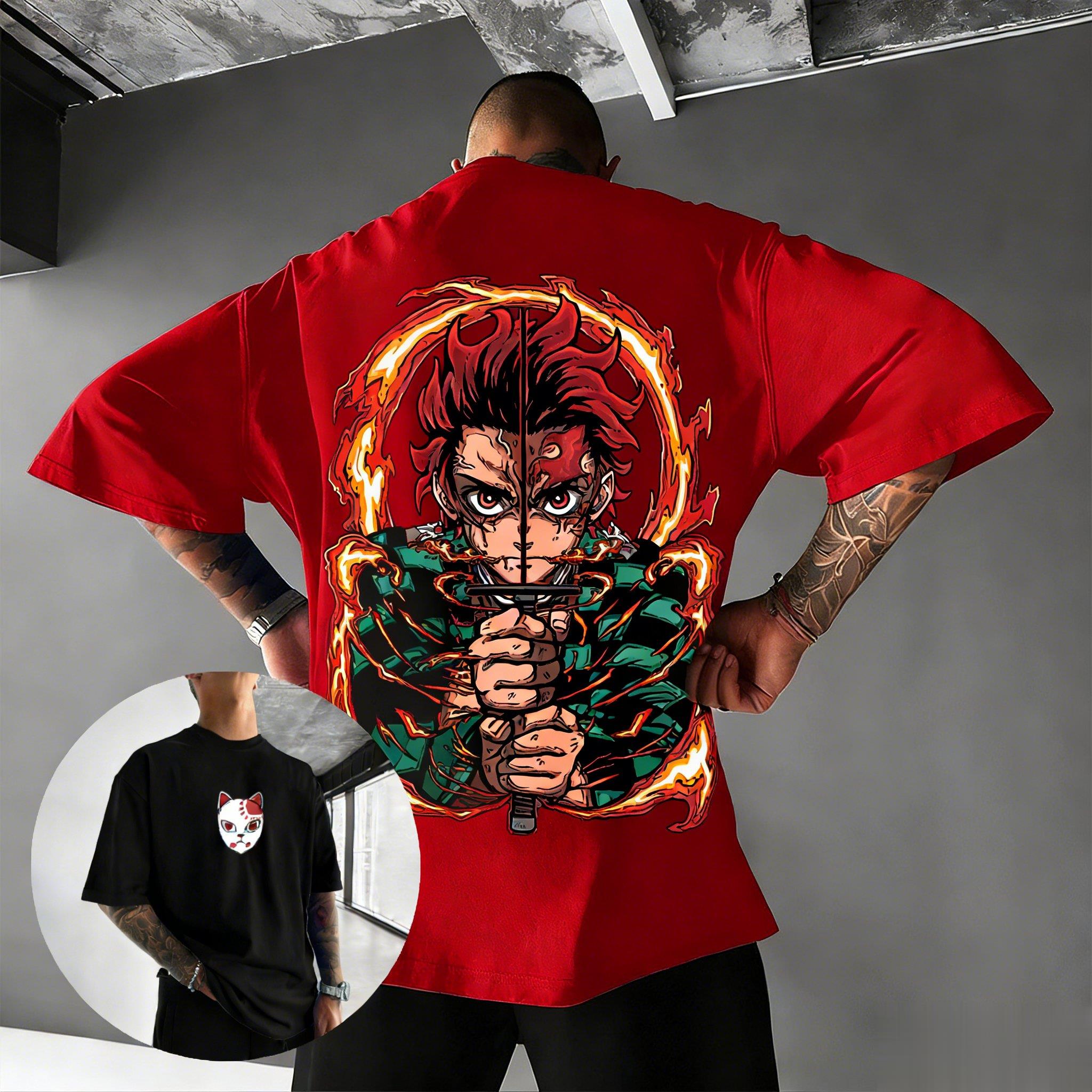 Oversized Demon Slayer Tanjiro Graphic T Shirt Men Women Anime Print 2026 Summer Y2k Short Sleeve Tee Streetwear Casual Tops S
Oversized Demon Slayer Tanjiro Graphic T Shirt Men Women Anime Print 2026 Summer Y2k Short Sleeve Tee Streetwear Casual Tops S