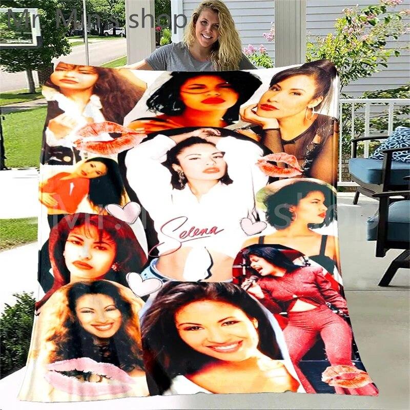 Одеяло Selena Quintanilla, теплое фланелевое одеяло, одеяло со звездой для спальни, гостиной, дивана, вентилятор, подарочное одеяло для подарка на все сезоны
Одеяло Selena Quintanilla, теплое фланелевое одеяло, одеяло со звездой для спальни, гостиной, дивана, вентилятор, подарочное одеяло для подарка на все сезоны