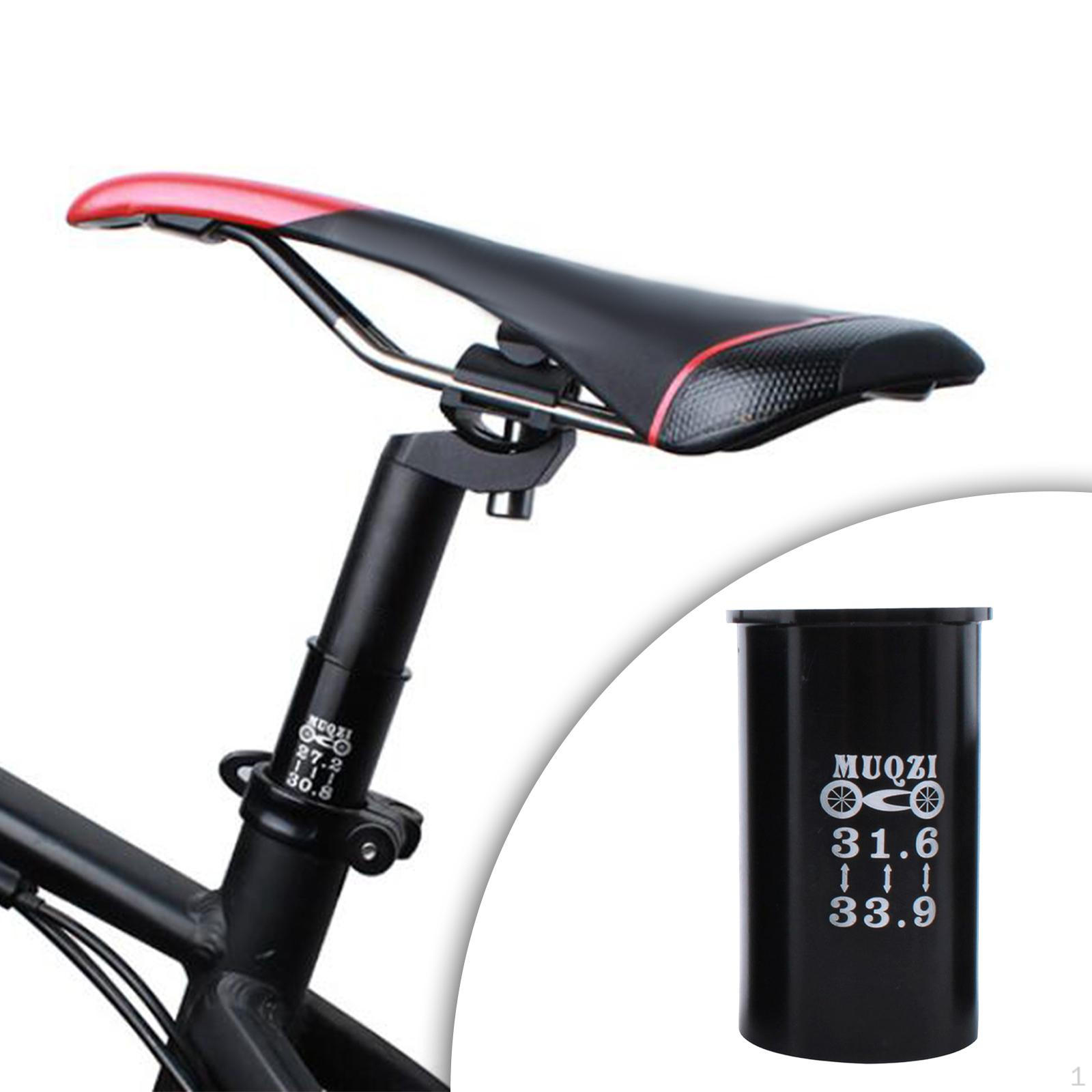 Bike Seat Post Shim, Seatpost Tube Adapter Reducer Sleeve, Aluminum Alloy Conversion Converter for 31.6 to 33.9
Bike Seat Post Shim, Seatpost Tube Adapter Reducer Sleeve, Aluminum Alloy Conversion Converter for 31.6 to 33.9