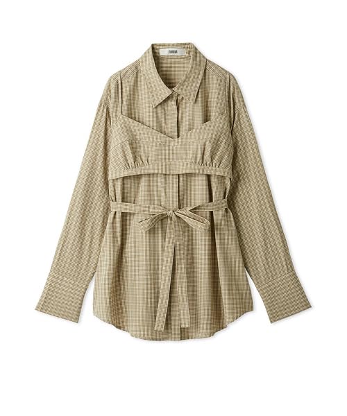 Меховой клетчатый бюстье и рубашка RWFT254069 Женский
Меховой клетчатый бюстье и рубашка RWFT254069 Женский