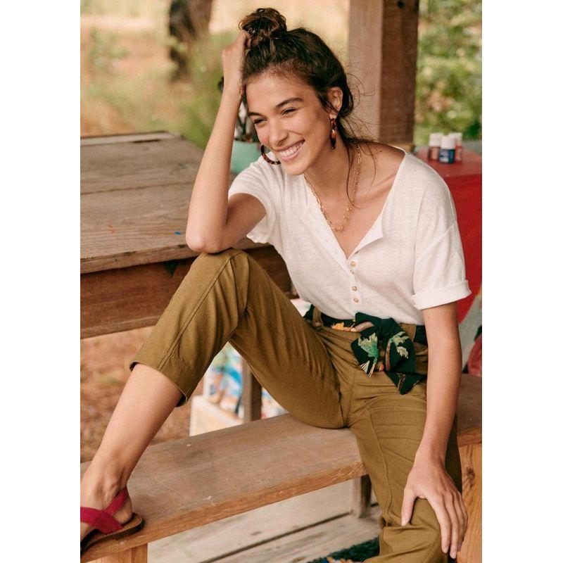 RR & II Французское меньшинство 2025 Новое поступление Весна/Лето Экспорт Зеленый круглый вырез Однобортный Короткий рукав Футболка Топ Женский Свободный White M
RR & II Французское меньшинство 2025 Новое поступление Весна/Лето Экспорт Зеленый круглый вырез Однобортный Короткий рукав Футболка Топ Женский Свободный White M