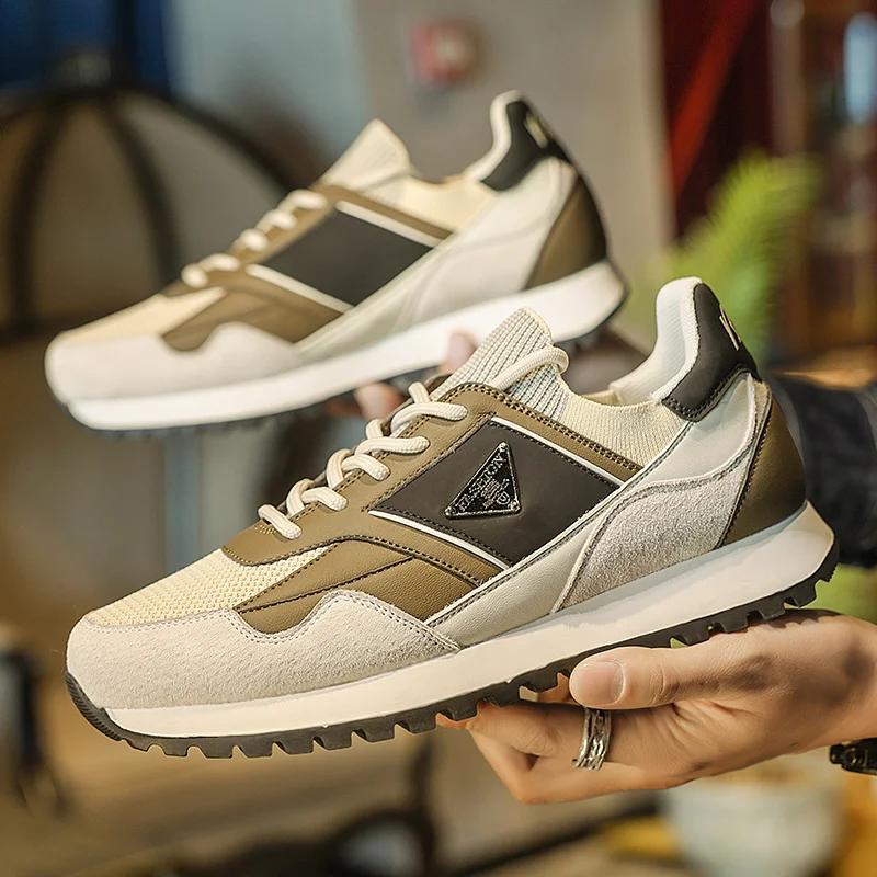 Мужская обувь Кроссовки Мужские теннисные туфли Роскошные мужские повседневные кроссовки для бега Дышащие модные мокасины Кроссовки для мужчин 43
Мужская обувь Кроссовки Мужские теннисные туфли Роскошные мужские повседневные кроссовки для бега Дышащие модные мокасины Кроссовки для мужчин 43