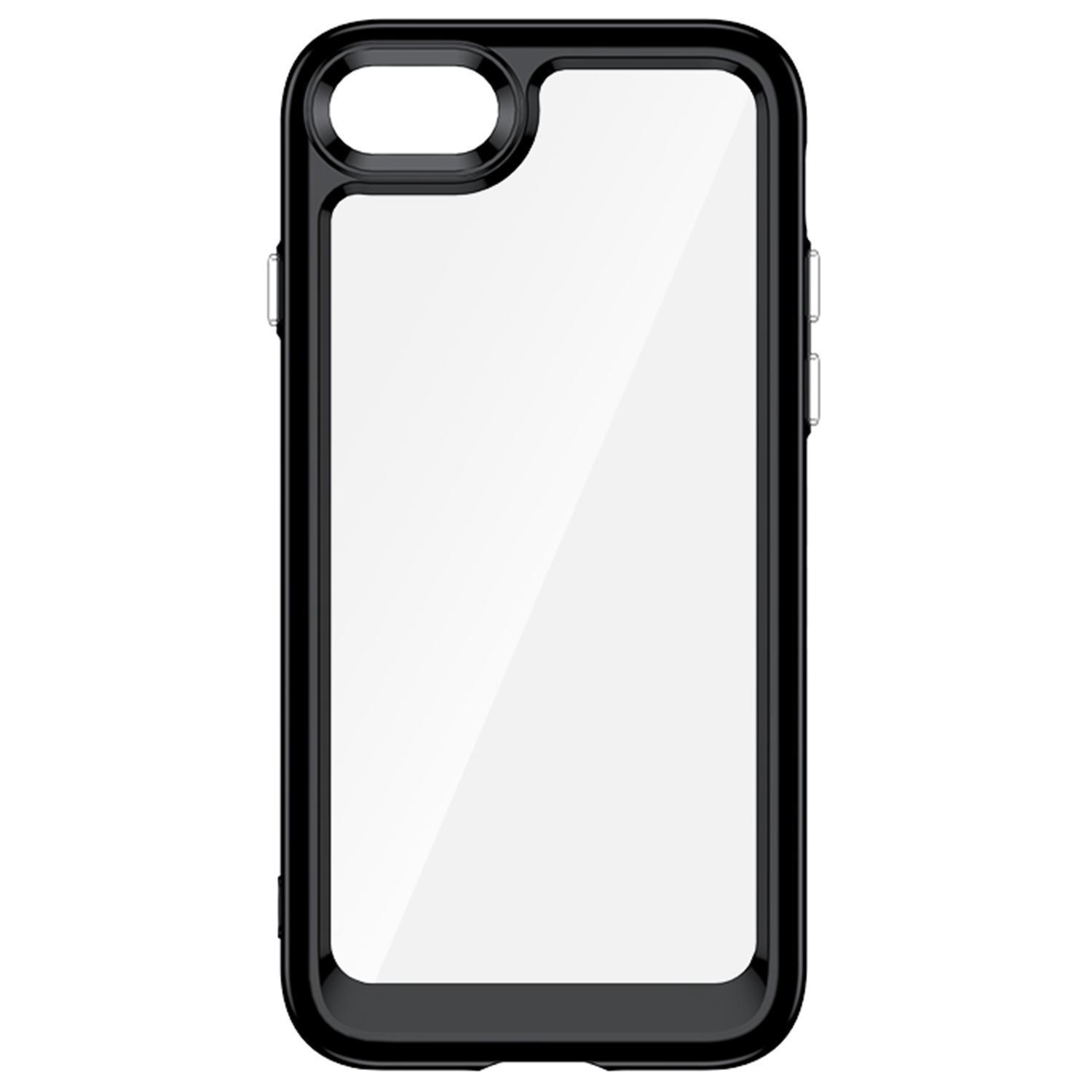 For iPhone 7/8/SE (2020)/SE (2022) Independent Buttons Shock Absorption Phone Shell TPU+Acrylic Hybrid Case Transparent
For iPhone 7/8/SE (2020)/SE (2022) Independent Buttons Shock Absorption Phone Shell TPU+Acrylic Hybrid Case Transparent