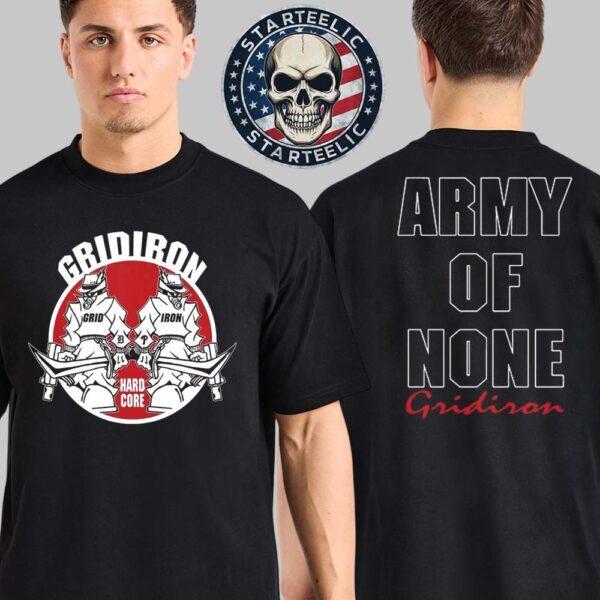Gridiron Japan Tour 2025 Merch Tee Hard Core Army Of None Two Sides Unisex Shirt Unisex T-Shirt M
Gridiron Japan Tour 2025 Merch Tee Hard Core Army Of None Two Sides Unisex Shirt Unisex T-Shirt M