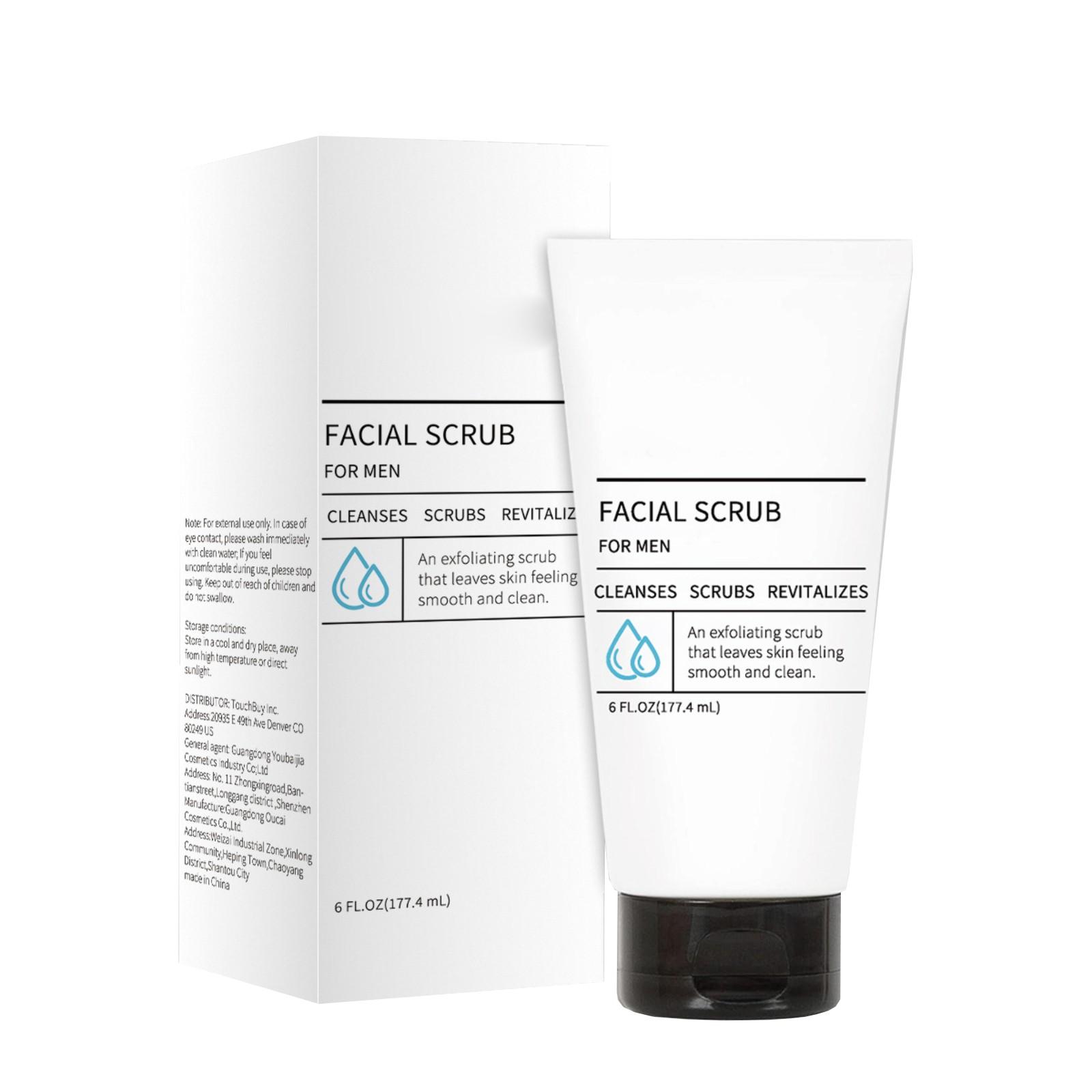 Men s Scrub Cleanser Deep Cleans Improves Dryness Does Not Tighten Moisturizes One Size
Men s Scrub Cleanser Deep Cleans Improves Dryness Does Not Tighten Moisturizes One Size