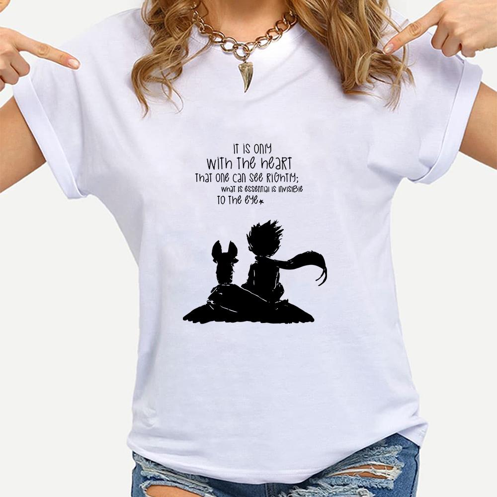 Little Prince Art Printing Female T-Shirt Streetwear Beautiful Retro Pretty Vestidos Cute Pop Harajuku Hip Hop Hipster T Shirt S
Little Prince Art Printing Female T-Shirt Streetwear Beautiful Retro Pretty Vestidos Cute Pop Harajuku Hip Hop Hipster T Shirt S
