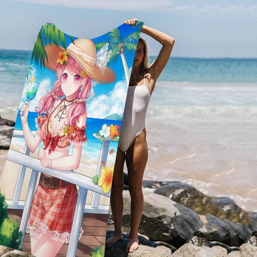 Anime BanG Dream Anime Beach Swimming Towel Soft Absorbent Washcloth Children s Gifts For Kids Travel Camping Gym W30*H60(CM)
Anime BanG Dream Anime Beach Swimming Towel Soft Absorbent Washcloth Children s Gifts For Kids Travel Camping Gym W30*H60(CM)