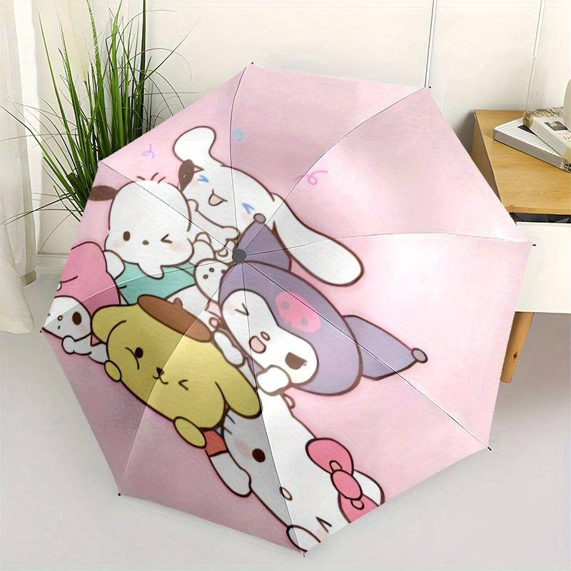 Cute Sanrio Automatic Opening and Closing Cartoon Umbrella, Lightweight 3-Fold, With Cute Cartoon Characters, Suitable for Home, Outdoor and Daily Use
Cute Sanrio Automatic Opening and Closing Cartoon Umbrella, Lightweight 3-Fold, With Cute Cartoon Characters, Suitable for Home, Outdoor and Daily Use