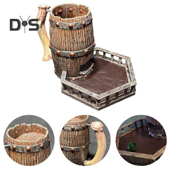 Анти-выцветание Dice Tower Орнамент Изысканный Декоративный Dice Tower Смоляная скульптура Декор статуи
Анти-выцветание Dice Tower Орнамент Изысканный Декоративный Dice Tower Смоляная скульптура Декор статуи