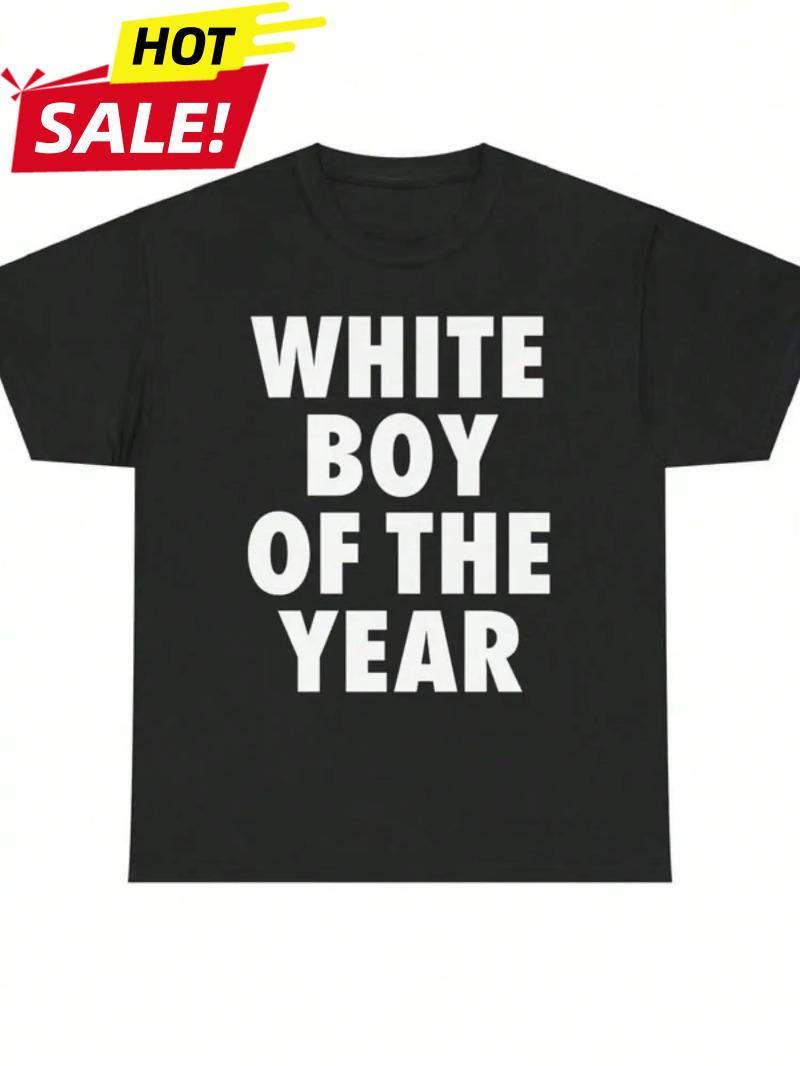 Casual Streetwear Vintage Tee Fashion Top Unisex WHITE BOY OF THE YEAR T Shirts Print Short Sleeve T-shirt Retro S разноцветный
Casual Streetwear Vintage Tee Fashion Top Unisex WHITE BOY OF THE YEAR T Shirts Print Short Sleeve T-shirt Retro S разноцветный