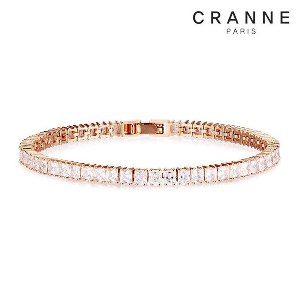 Square Cubic Tennis Bracelet C24BB086 rose gold
Square Cubic Tennis Bracelet C24BB086 rose gold