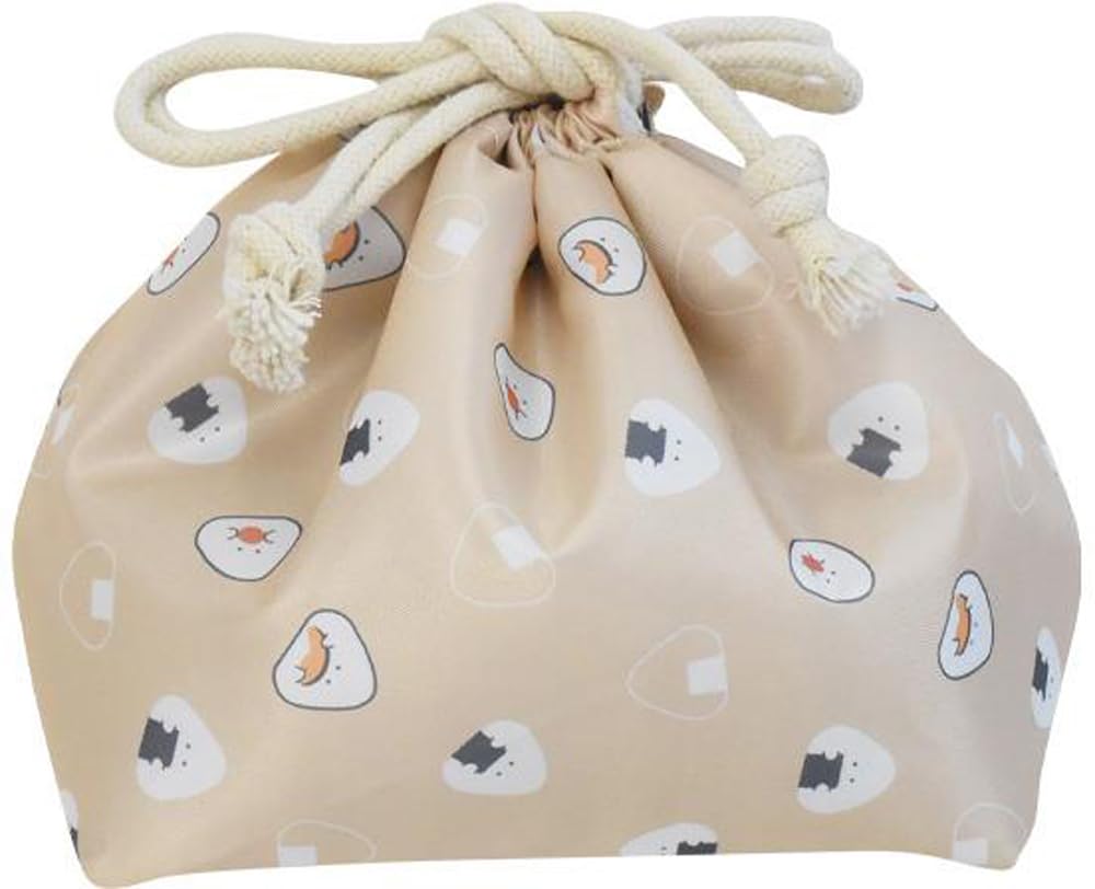 Ippinsha Gyutto Onigiri-san (Бежевый мешок на шнурке) - Сохраняет еду холодной и теплой, идеально в качестве подарка (Код продукта: 48038)
Ippinsha Gyutto Onigiri-san (Бежевый мешок на шнурке) - Сохраняет еду холодной и теплой, идеально в качестве подарка (Код продукта: 48038)