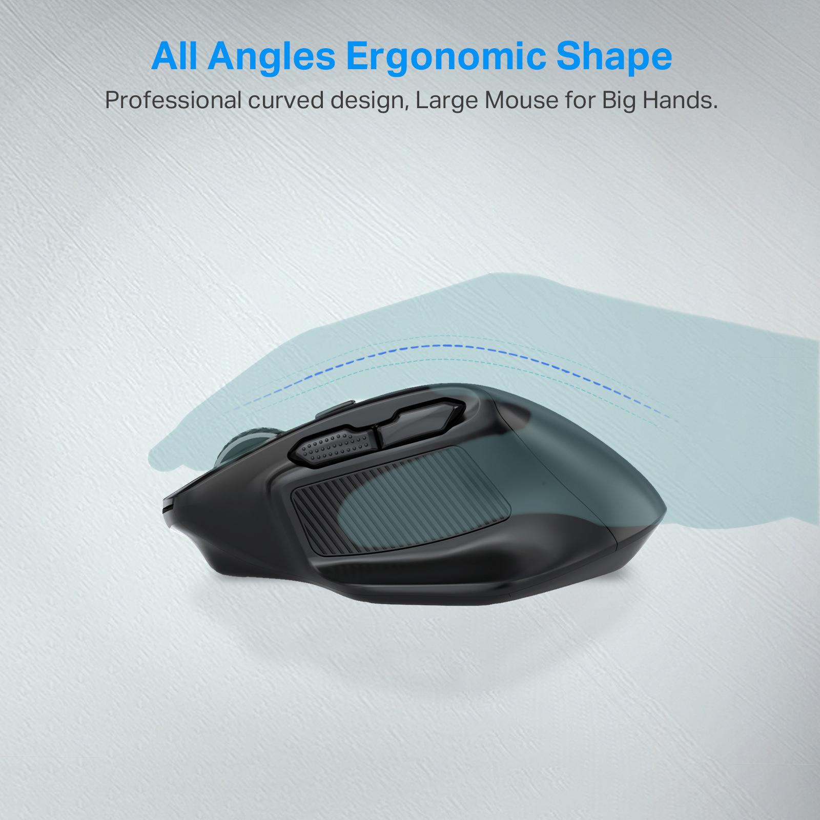 E-YOOSO X31 2.4G Wireless Ergonomic 6-Key Laptop Computer Mouse for Home and Office As Shown A
E-YOOSO X31 2.4G Wireless Ergonomic 6-Key Laptop Computer Mouse for Home and Office As Shown A