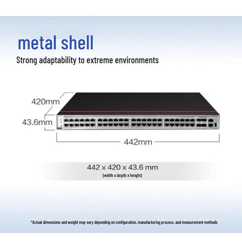 Huawei S5735S-S48S4X-A Network Switch
Huawei S5735S-S48S4X-A Network Switch