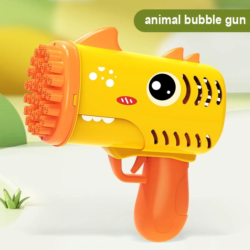 Latest Children S Dinosaur Bubble Gun Plaything Outdoor Wedding Game With 35 Holes Large Amount Of Bubbles No Battery No Bubble Water
Latest Children S Dinosaur Bubble Gun Plaything Outdoor Wedding Game With 35 Holes Large Amount Of Bubbles No Battery No Bubble Water