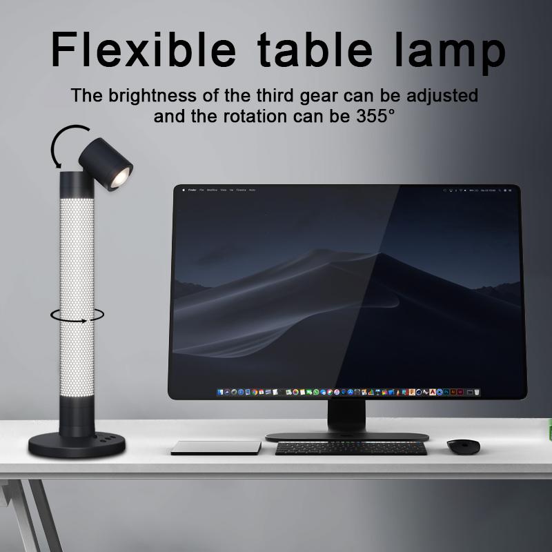 HFW-001 2-in-1 Rotatable Table Lamp Indoor Atmosphere Light App Control Student Study Lamp A
HFW-001 2-in-1 Rotatable Table Lamp Indoor Atmosphere Light App Control Student Study Lamp A