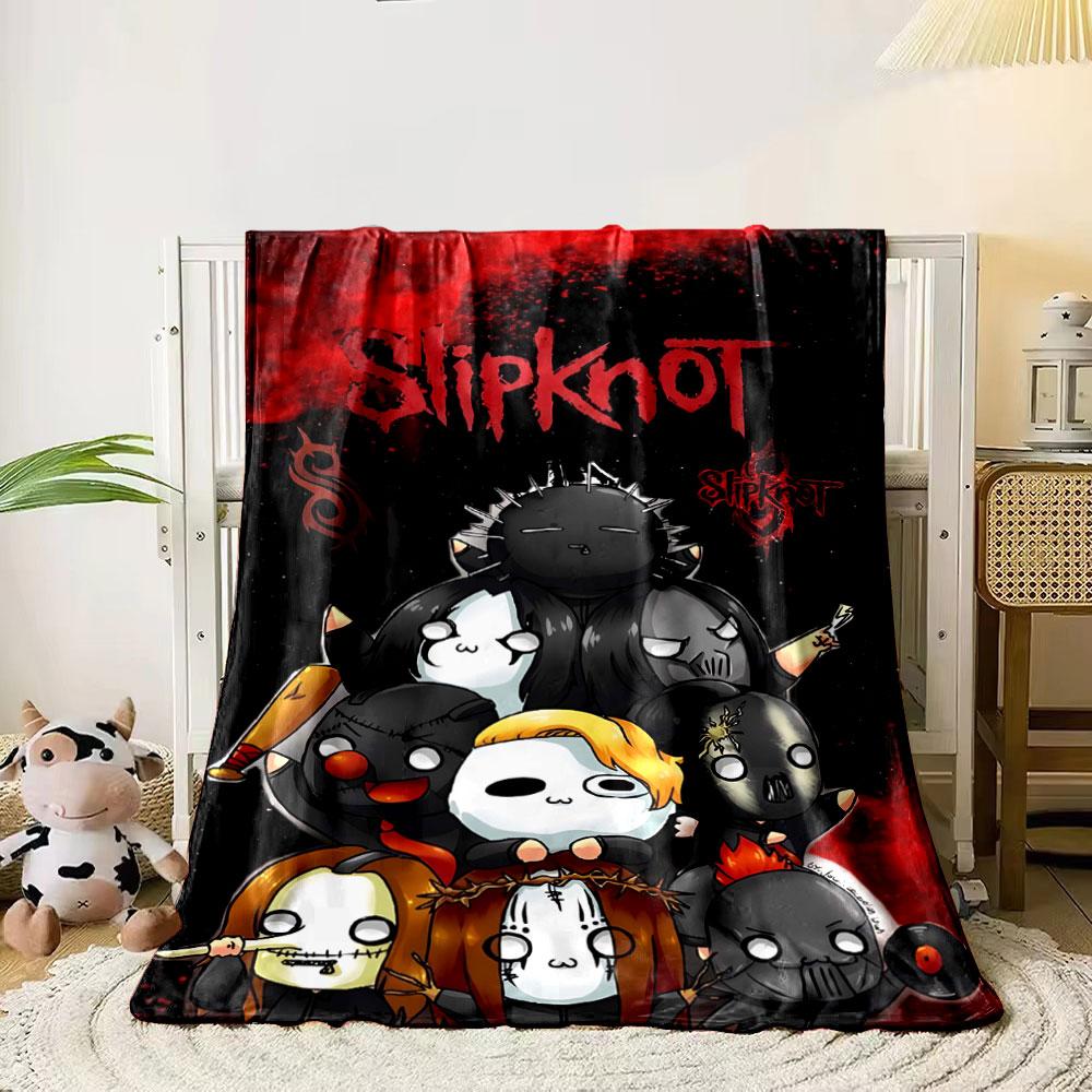 Cartoon-style characters resembling Slipknot members with red accents. for all seasons blanket lunch break throw gift 80cm x 120cm
Cartoon-style characters resembling Slipknot members with red accents. for all seasons blanket lunch break throw gift 80cm x 120cm