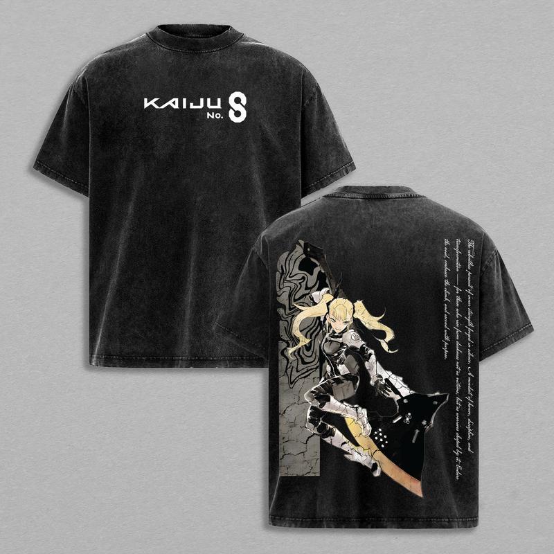 Anime Kaiju No. 8 Ashiro Mina Printed Tee Men Women Washed Cotton T-shirts Short Sleeve Vintage T Shirt Harajuku Male Tshirt XXL чорний
Anime Kaiju No. 8 Ashiro Mina Printed Tee Men Women Washed Cotton T-shirts Short Sleeve Vintage T Shirt Harajuku Male Tshirt XXL чорний