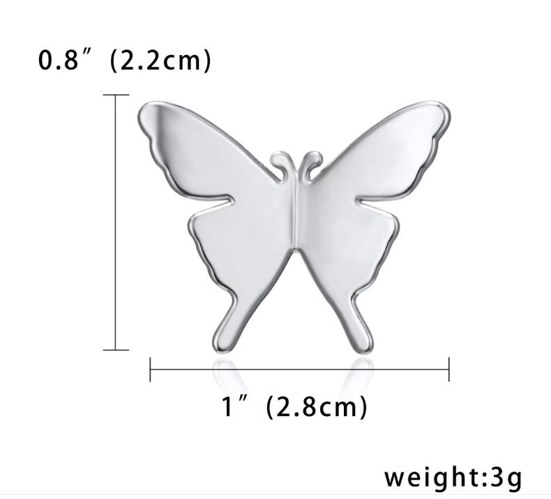 Shining Alloy Butterfly Brooch Pins For Women Men Shirt Lapel Pins Luxurious Badge Clothing Backpack Accessories Gifts
Shining Alloy Butterfly Brooch Pins For Women Men Shirt Lapel Pins Luxurious Badge Clothing Backpack Accessories Gifts