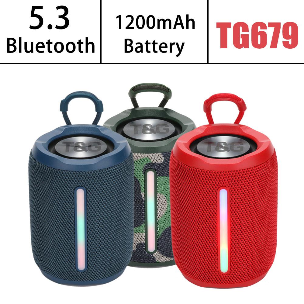 TG679 Bluetooth-динамик 1200 мАч портативный беспроводной TWS звуковой ящик поддержка звонков без помощи рук FM/TF карта светодиодный цветной свет caixa de som красный
TG679 Bluetooth-динамик 1200 мАч портативный беспроводной TWS звуковой ящик поддержка звонков без помощи рук FM/TF карта светодиодный цветной свет caixa de som красный