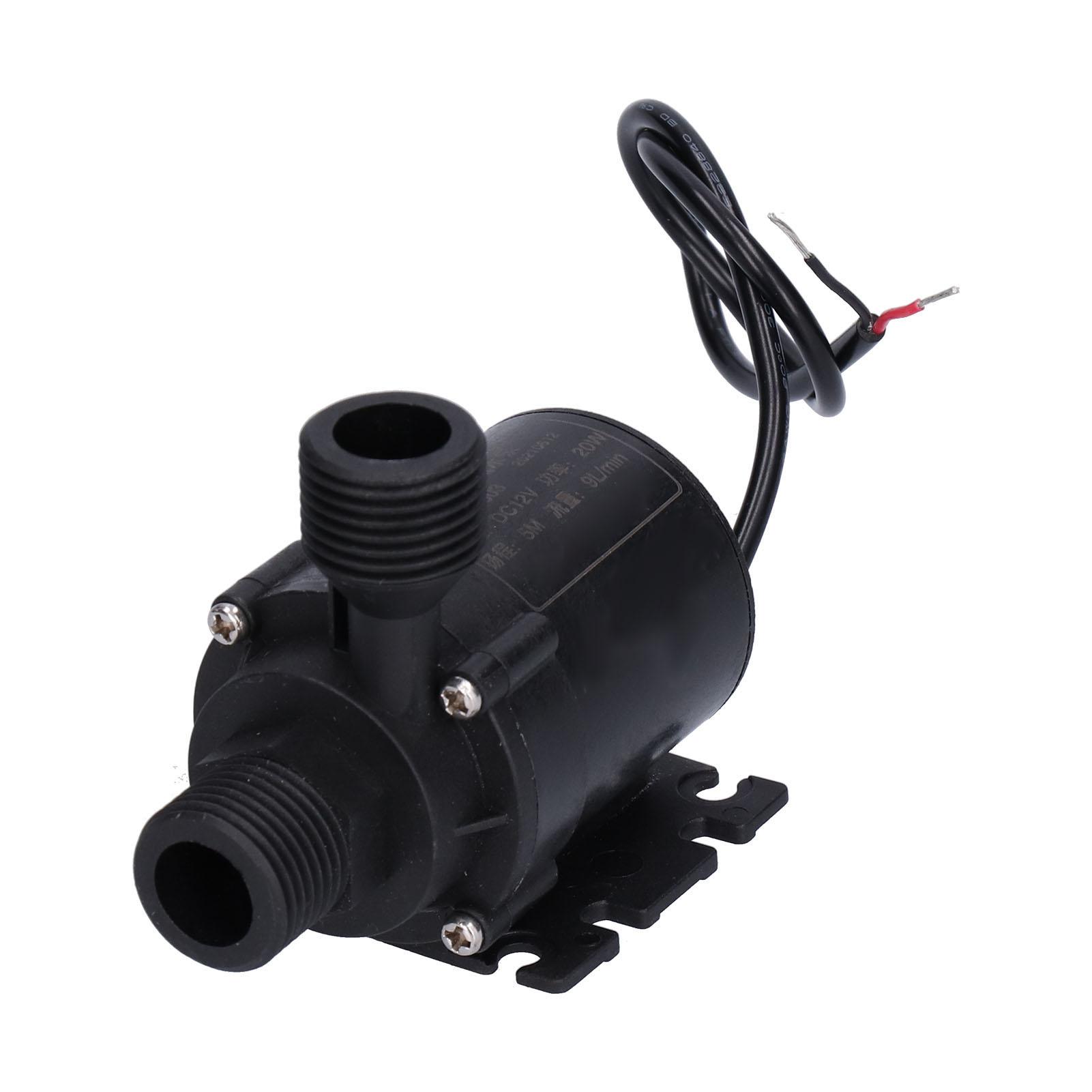 DC 12V Booster Water Pump Durable G12 Screw Miniature Circulating Submersible Pump for Fountain
DC 12V Booster Water Pump Durable G12 Screw Miniature Circulating Submersible Pump for Fountain