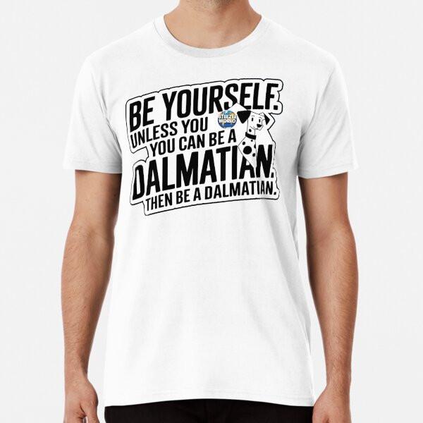 Будь собой, если только ты не можешь быть далматином. Футболка S-5XL Лучшая футболка 4XL
Будь собой, если только ты не можешь быть далматином. Футболка S-5XL Лучшая футболка 4XL