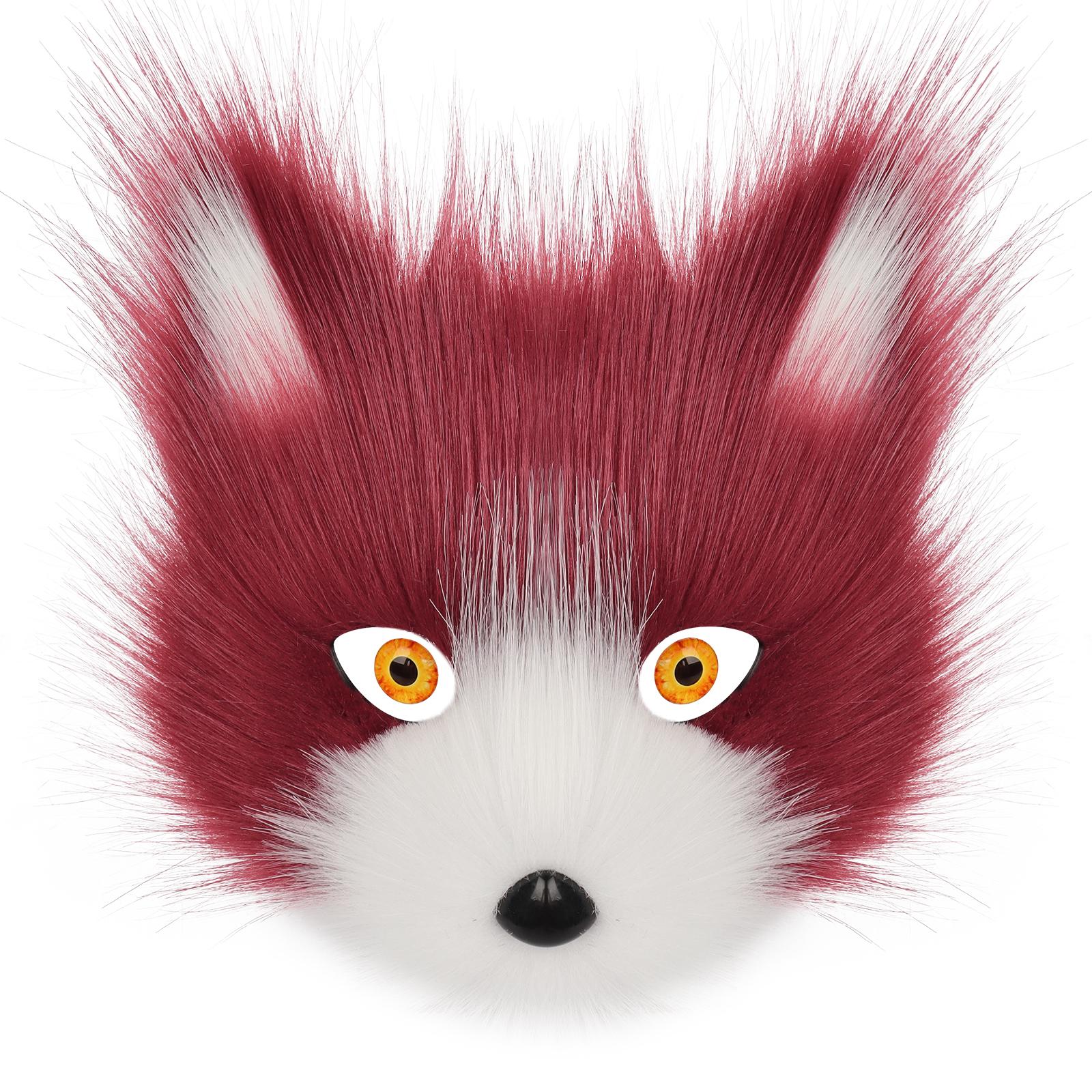 Plush Animal Fox Wolf Mask Plush Cat Half Face Masks Halloween Party Cosplay Costumes Props
Plush Animal Fox Wolf Mask Plush Cat Half Face Masks Halloween Party Cosplay Costumes Props