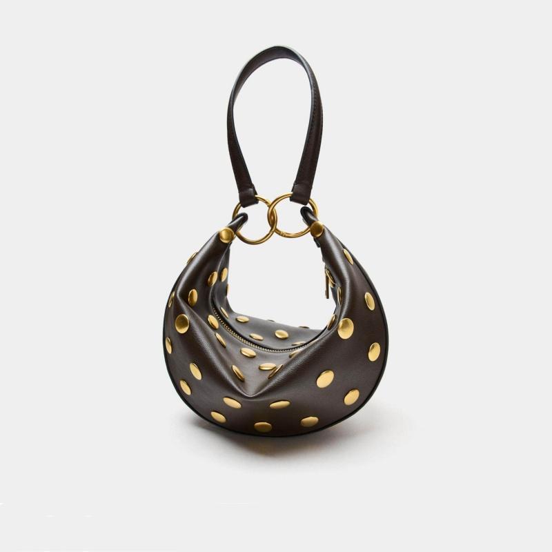 Vintage Rivets Decoration Women s Tote Shoulder Bag Urban Soft PU Leather Handbags and Purse Brown Half Moon Commuting Bag
Vintage Rivets Decoration Women s Tote Shoulder Bag Urban Soft PU Leather Handbags and Purse Brown Half Moon Commuting Bag