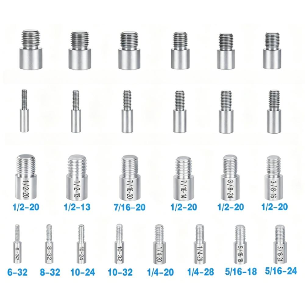 26-Piece Thread Measuring Gauge Set Made of High-Speed Steel for Metric and For IMPERIAL Nut Bolt Thread Inspection China Mainland
26-Piece Thread Measuring Gauge Set Made of High-Speed Steel for Metric and For IMPERIAL Nut Bolt Thread Inspection China Mainland