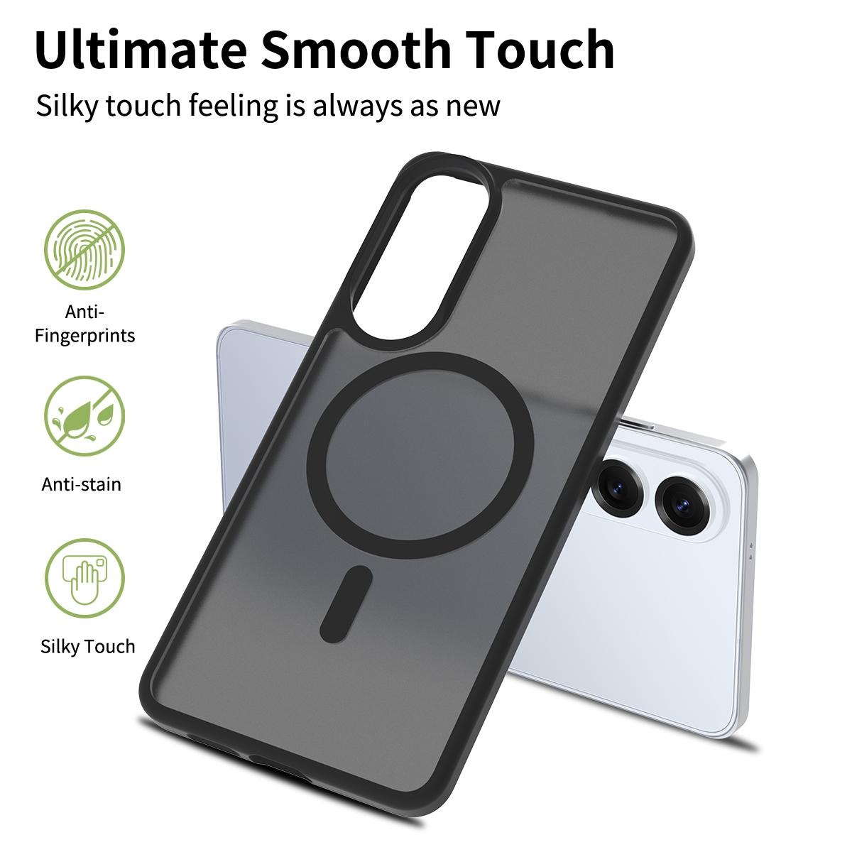 For Samsung Galaxy S25 Edge Case Compatible with MagSafe TPU Frame Acrylic Back Phone Cover Skin Touch Blue
For Samsung Galaxy S25 Edge Case Compatible with MagSafe TPU Frame Acrylic Back Phone Cover Skin Touch Blue